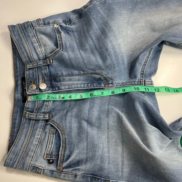 Judy Blue Wide Leg Crop Jeans Sz 5/27 Light Wash Blue Cooling Denim JB88616 High - Picture 13 of 15